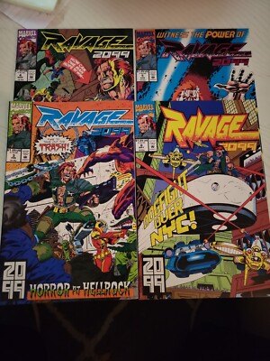 Ravage 2099 Marvel Comics  issues 3-6