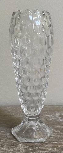 Fostoria American Bud Vase Cupped Top 6 1/2"