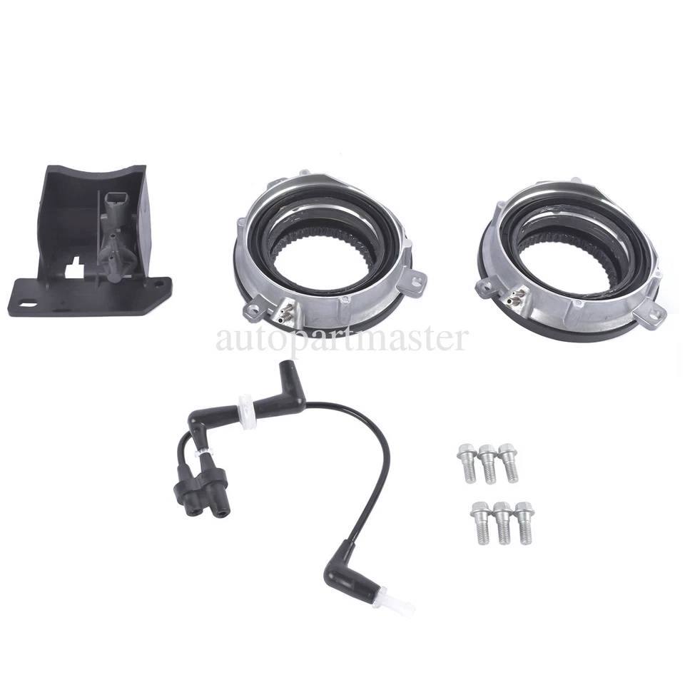 Auto Hub Lock Actuators Vacuum Solenoid Purge Valve Kit for Ford F150 Truck NEW - Image 4 of 4