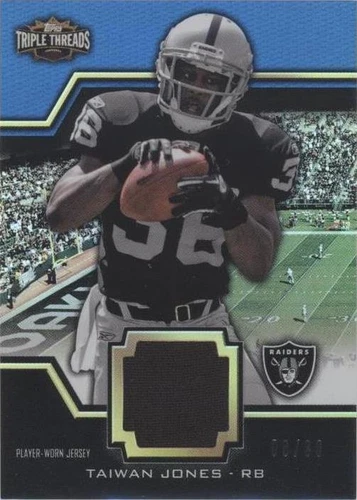 2011 Topps Triple Threads Taiwan Jones #TTUSR-34