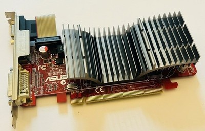 512MB Asus EAH4350 Radeon 4350 Silent /DI/512MD2 PCI-e HDMI DVI Grafikkarte