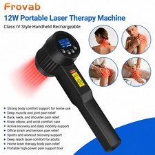 12W LLLT Laser Physiotherapy for Chronic Pain Relief Red Light Therapy Knee Pain