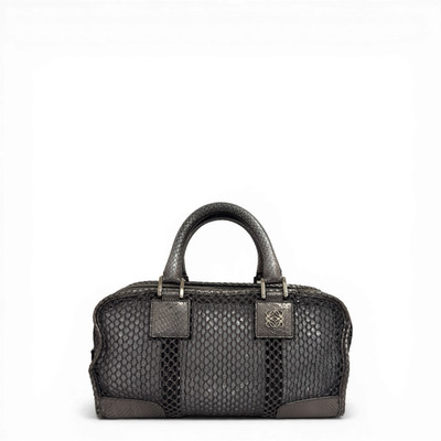 LOEWE Mesh Tote Bag Silver