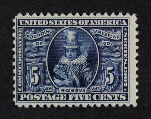 CKStamps: US Stamps Collection Scott#330 5c Mint H OG CV$150