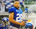 Saquon Barkley Authentic Signed 8x10 Photo W/ Beckett BAS COA NY Giants
