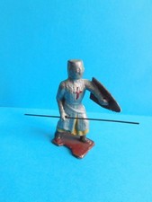 MIGNALU (CBG)  LE MOYEN AGE RARE CHEVALIER  EN FONTE D'ALUMINIUM