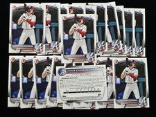 2025 Bowman Draft 1st Prospect CONOR ESSENBURG #BD-124 Paper Base Lot x25 Braves