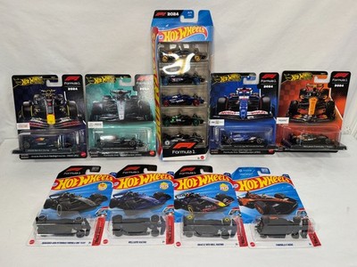 HUGE Hotwheels F1 series Lot of 8 plus 5pack of 2024 Hard to find