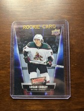 2023-24 Upper Deck National Hockey Card Day Victory Rookies Black Logan Cooley