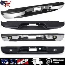 Rear Step Bumper For 1999-2007 Chevy Silverado Gmc Sierra 1500 2500 Wled Lights Rear Step Bumper For 1999-2007 Chevy Silverado Gmc Sierra 1500 2500 Wled Lights