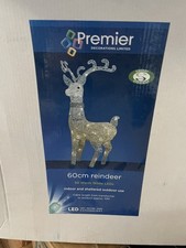 Christmas LED Reindeer 60cm Indoor/Outdoor Garden Decoration Warm White -Premier