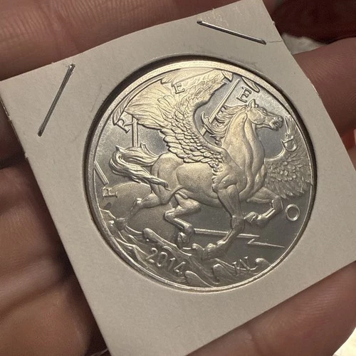 1oz Silver Round 2014 .999 Great Detail Must Have BU