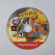 Destroy All Humans  GH - Loose Sony PS2 Playstation 2 Disc