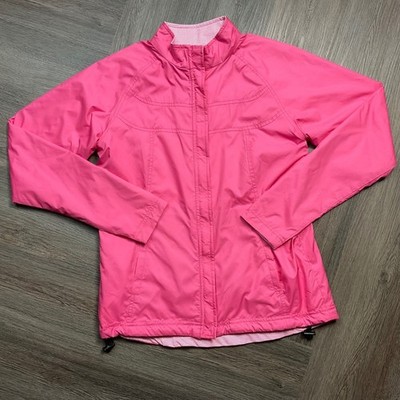Peter Millar E4 Reversible Golf Tennis Windbreaker Jacket Womens Small Preppy