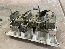 Ford 289 302 Tri Power Carb 3x2 Holley 390 9510av 9510au On 289 302 Manifold
