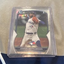 Topps 2023 Bowman Draft 1st Bowman Chrome Juaron Watts-Brown #BDC-113 Blue Jays