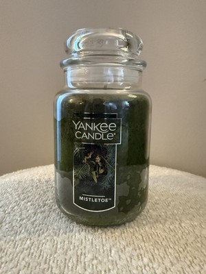 Yankee Candle Mistletoe Scented, Classic 22oz Large Jar Single Wick Candle
