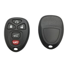 Replacement Key Fob Shell Case Fit for Chevy Suburban Tahoe Black 1 Pcs