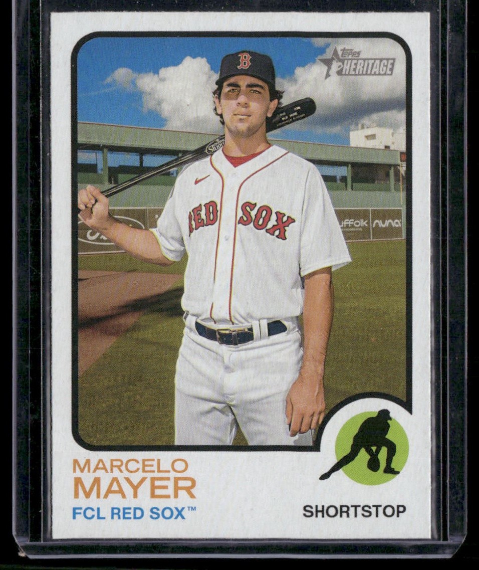 2022 Topps Heritage Minor League #202 Marcelo Mayer