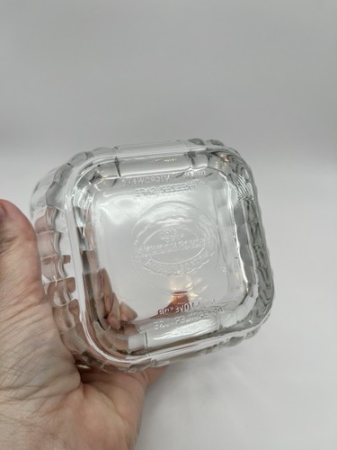 Anchor Hocking 1932 Vintage Design Small Square Refrigerator Dish with Lid Exc! - Picture 5 of 8
