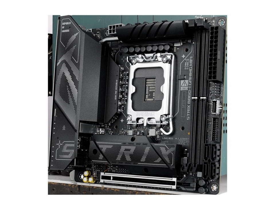 ASUS ROG STRIX B860-I GAMING WIFI B860 LGA 1851 mITX Mini-ITX motherboard, Intel - Image 3 of 4