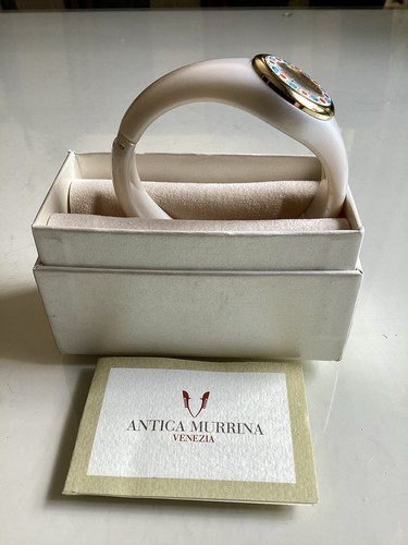 Antica Murrina Venice Space Watch Millefiore Glass Murano Bangle - Picture 10 of 12