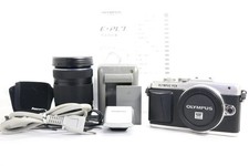 MINT Olympus PEN Lite E-PL7 Silver M.ZUIKO 40-150mm EZ Lens SC:18770
