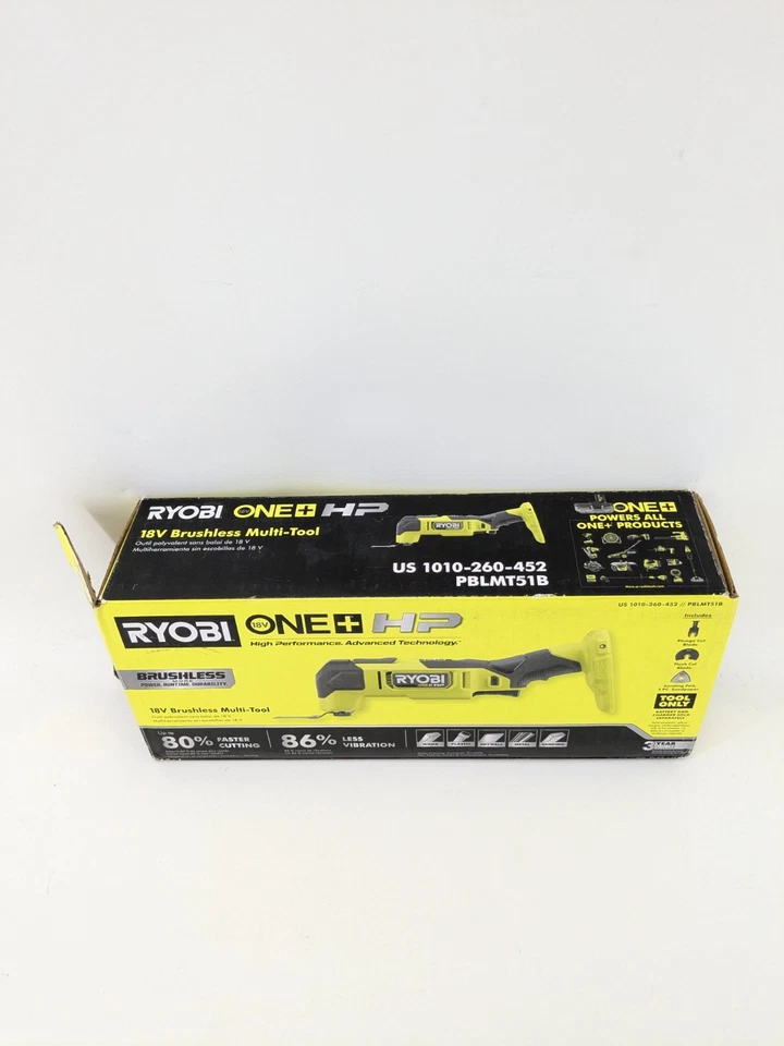 RYOBI PBLMT51B One+ 18V 惠普无刷多工具(仅限工具) — 第 2/4 张图片