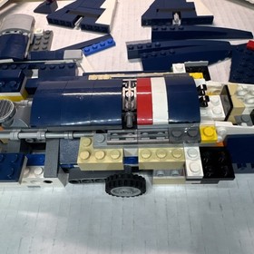 Lego Creator: BLUE POWER JET - Set 31039 - 90%  Complete & Instruction Manual