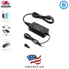 DC 12V 5A Power Supply Adapter Converter Transformer 60W AC 100-240V Input wi...