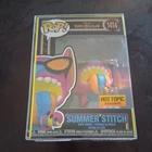 Funko Pop SUMMER STITCH BLACKLIGHT HT Exclusive Lilo & Stitch Disney 1414 NEW
