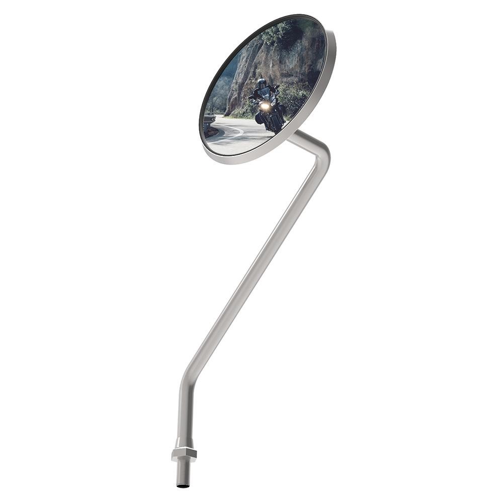 Oxford Chrome Left Hand Motorcycle Mirror Replacement E-Marked Bike Scooter M10