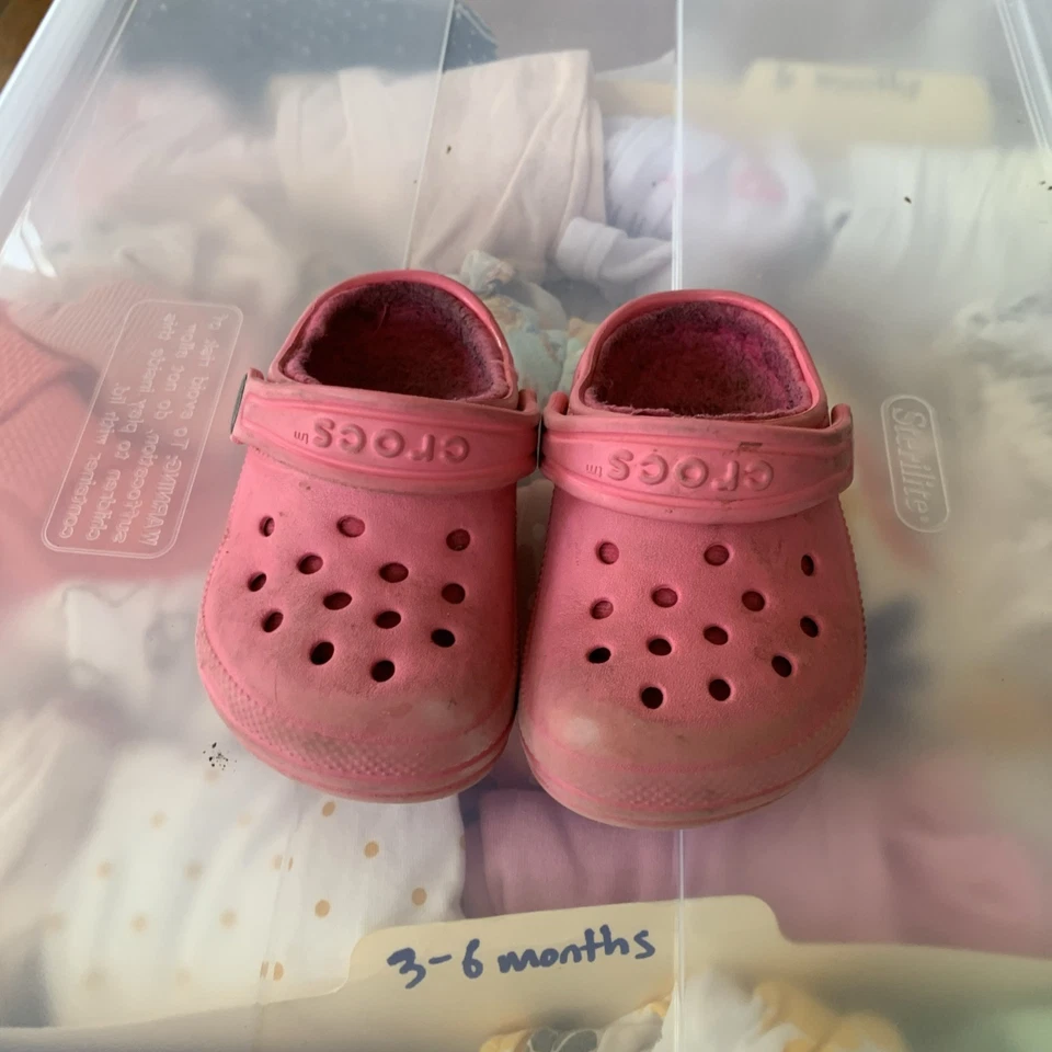 Lot Of Toddler Shoes Ranging 5-6 (including Crocs And Uggs) - Image 4 of 4