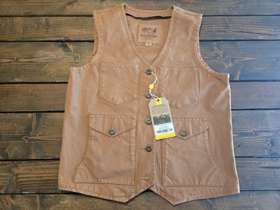 Schaefer Women's Fence Line Vest. Canvas. Medium. Tan. NWT