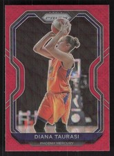 2021 Panini Prizm WNBA #28 Diana Taurasi Prizms Ruby Wave
