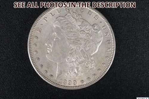 NobleSpirit Desirable 1899 S Morgan Silver Dollar Choice AU