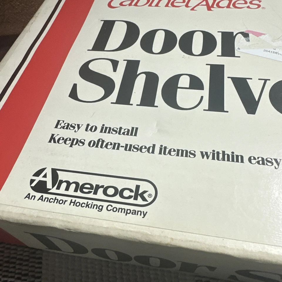 Vintage Amerock Cabinet Aides Door Shelves SUP-23679 Brand New Open Box - Image 3 of 4