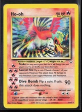 Ho-Oh 7/64 Neo Revelation 2000 Holo Rare WOTC Pokémon Card