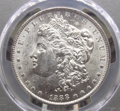 1888 "O" Morgan SILVER Dollar $1 PCGS MS62 #781 Unc Uncirculated ECC&C, Inc.