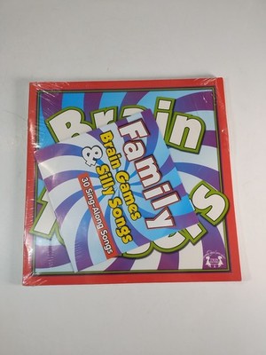 Growing Minds with Music Twin Sisters Family Brain Games & Songs CD & 4 Book Set