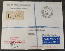 NEW CALEDONIA 1964 EXPLOITATION POSTALE NOUMEA MAIL (JF)
