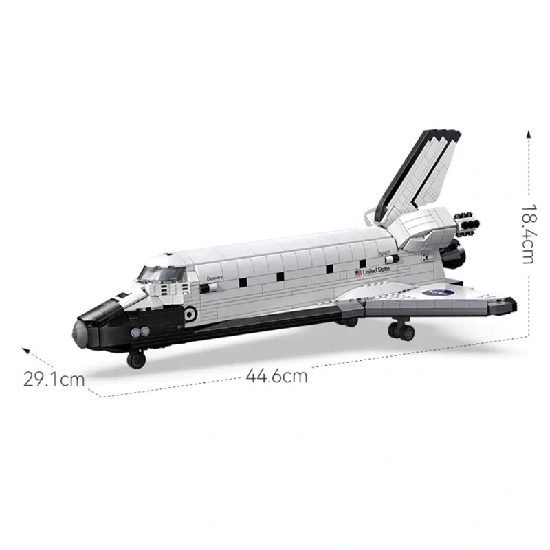 NASA Space Shuttle Discovery building blocks  1827 Pcs birthday christmas gift - Image 3 of 4
