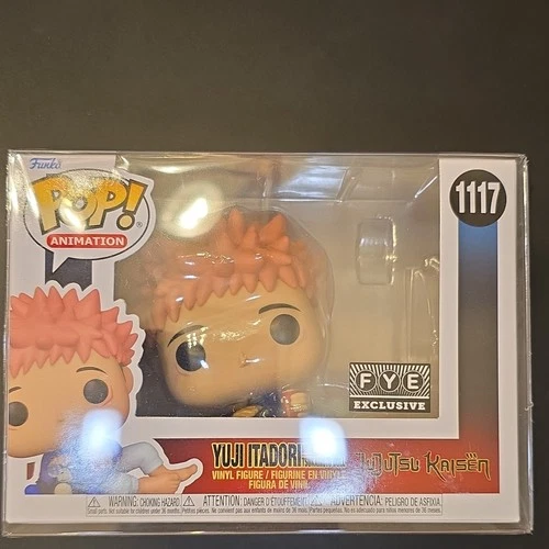 Funko Pop! Vinyl Jujutsu Kaisen Yuji Itadori w/ Tsukamoto Doll #1117 FYE