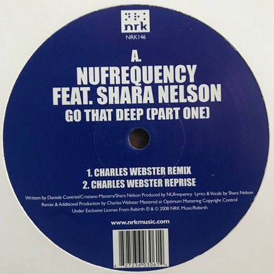 NUFREQUENCY feat. SHARA NELSON - GO THAT DEEP (PART ONE)/Massive Attack/NRK