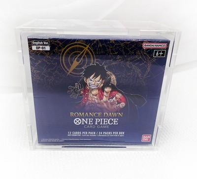 One Piece English OP-01 Romance Dawn Blue Bottom Booster Box SEALED, Acrylic BOX | eBay One Piece English OP-01 Romance Dawn Blue Bottom Booster Box SEALED, Acrylic BOX | eBay