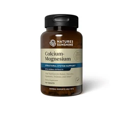 Nature's Sunshine Calcium - Magnesium Structural System Support 150 Tablets New