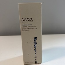 AHAVA Deadsea Water Mineral Foot Cream Hydrating Sensitive Skin 100ml