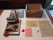 Vintage Wilesco, D16, Steam Engine With Original Box, Good Condition, Complete.