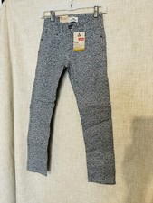 Levi 510 Girls Youth Size 12 Youth Super Skinny Fit Limestone Remix Print RARE