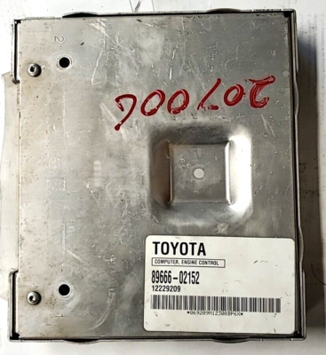 89666-02152 Toyota Corolla 2003 ecu ecm computer | eBay